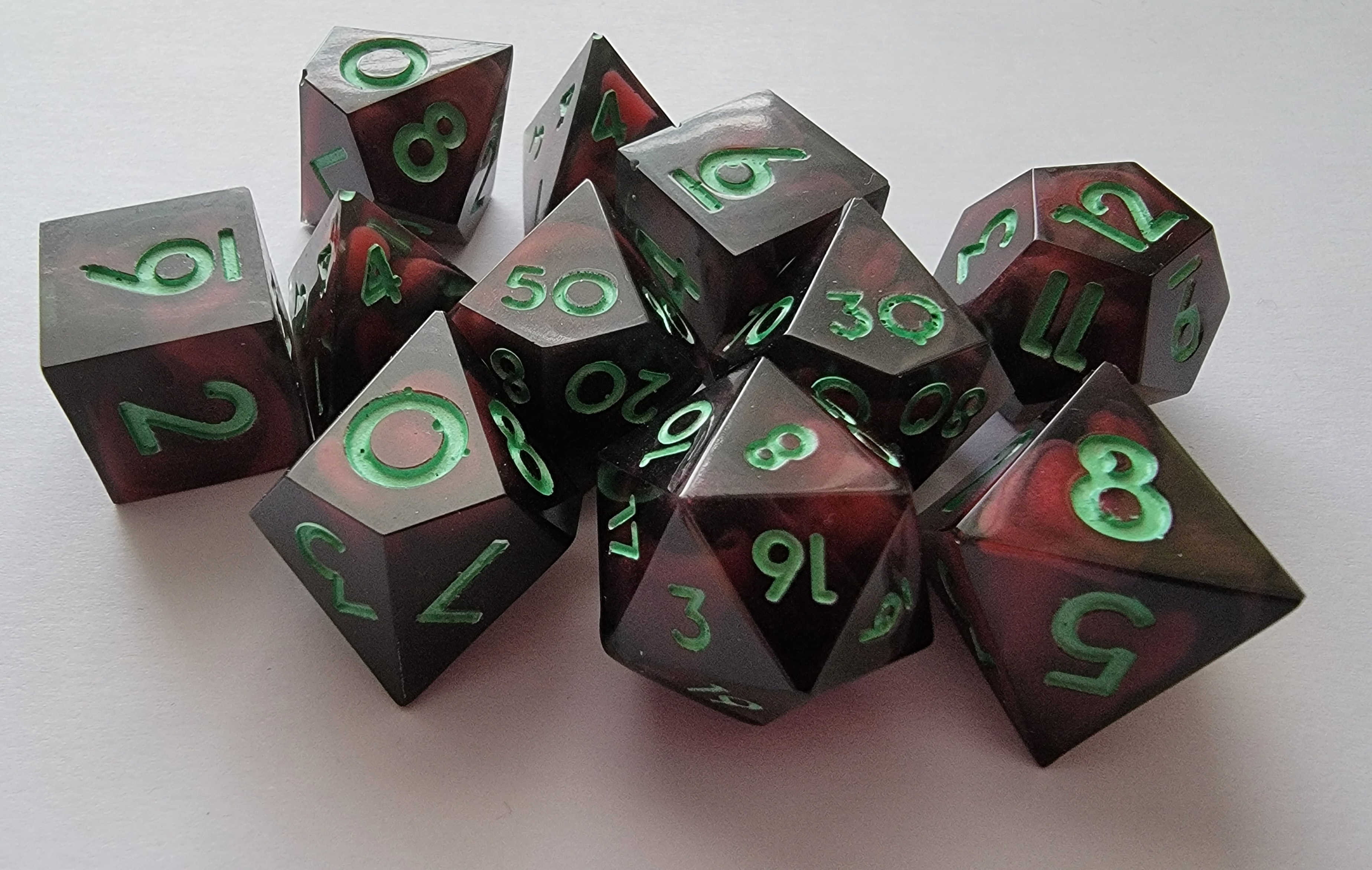 Red and Black Dice